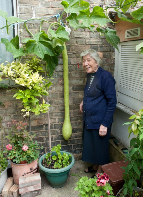 Eleni and her trboncino