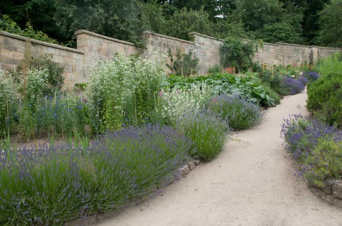 Walled veg garden at Gravetye Manor